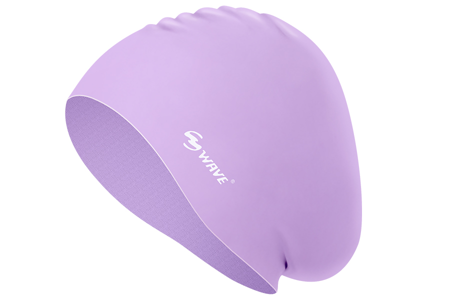 Embossed mold-in logo silicone swim cap manufacturer