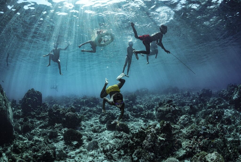 Free Diving Instagram Captions