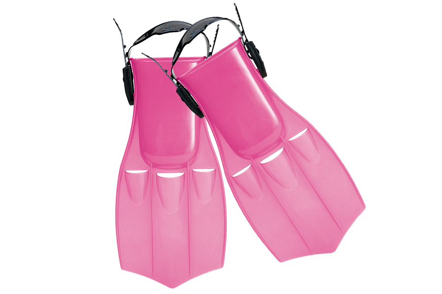 Aletas de snorkel livianas